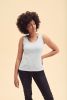 camiseta valueweight sin mangas mujer (61-376-0) sin mangas burgundy/blanco vista1
