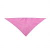 Pañuelos lisos plus de poliéster rosa con logo vista 1