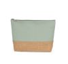estuche de algodón canvas y yute verde vista2