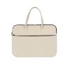 bolsa de trabajo con compartimento para tableta y ordenador natural vista2