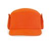 gorra con orejeras fluorescent orange vista2
