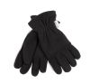 guantes reciclados de micropolar y thinsulate negro vista2