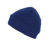 gorro reciclado con parche y forro thinsulate royal blue vista2