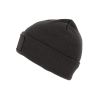 gorro reciclado con parche y forro thinsulate dark grey vista2