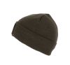 gorro reciclado con parche y forro thinsulate khaki vista2