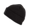 gorro con parche y forro thinsulate negro vista4