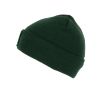 gorro con parche forest green vista4