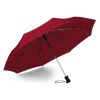 Paraguas clásicos dima de poliéster rojo con publicidad vista 1
