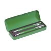 Set escritura sheridan de metal verde vista 1