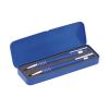 Set escritura sheridan de metal azul vista 1