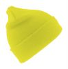Gorros invierno result esquí aislante thinsulate™ fluorescent yellow con logo vista 1