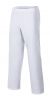 Pantalones sanitarios velilla pijama blanco con cinturilla elástica de algodon blanco para personalizar vista 1