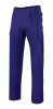Pantalones de trabajo velilla multibolsillos vel343 de 100% algodón azulina para personalizar vista 1
