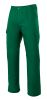 Pantalones de trabajo velilla multibolsillos con 6 bolsillos de poliéster verde para personalizar vista 1