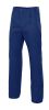 Pantalones de trabajo velilla bolsillo en pierna derecha de algodon azul marino para personalizar vista 1