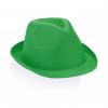 Sombreros braz de poliéster verde con impresión vista 1