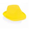 Sombreros braz de poliéster amarillo con impresión vista 1
