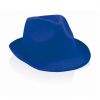 Sombreros braz de poliéster azul con impresión vista 1