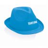 Sombreros braz de poliéster azul claro con impresión vista 1
