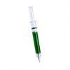 Bolígrafos originales medic verde con publicidad vista 1