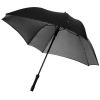 Paraguas clásicos automatic 23 square de poliéster negro intenso gris vista 1