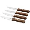 Cuchillos of 4 piece jumbo meat knives de metal madera con logo vista 1