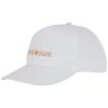 gorra de 5 paneles hades burgundy/blanco vista1