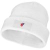 gorro de lana con parche boreas burgundy/blanco vista1