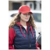 gorra de 5 paneles doyle burgundy/blanco vista2