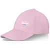 gorra con ribete de 6 paneles darton burgundy/blanco vista1