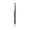 Bolígrafos puntero táctil minox de metal verde con impresión vista 1