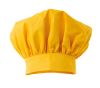 Gorros de cocina velilla gorro francés de 190 gr de algodon amarillo para personalizar vista 1