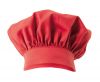 Gorros de cocina velilla gorro francés de 190 gr de algodon rojo coral para personalizar vista 1