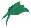 Uniformes de hosteleria velilla pico de algodon verde para personalizar vista 1