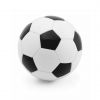 Complementos deportivos balón delko de polipiel negro con impresión vista 1