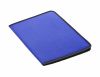 Carpeta roftel de poliéster azul vista 1