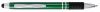 Bolígrafos puntero táctil balty de metal verde con publicidad vista 1