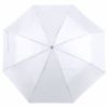 Paraguas plegables ziant blanco con publicidad vista 1