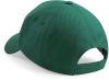 gorra ultimate de 5 paneles bottle green vista4