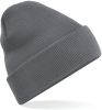 gorro original - borde vuelto graphite grey vista6