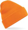 gorro original - borde vuelto orange vista6