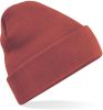 gorro original - borde vuelto orange rust vista6