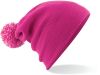 gorro snowstar® fuchsia/blanco vista4