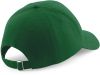 gorra pro-style de algodón grueso peinado - seis paneles forest green vista4