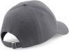 gorra pro-style de algodón grueso peinado - seis paneles graphite grey vista4