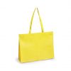 Bolsas compra karean no tejido amarillo con impresión vista 1