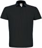 id.001 polo hombre manga corta negro vista1