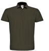 id.001 polo hombre manga corta brown vista1