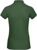 polo orgánico inspire mujer manga corta bottle green vista3