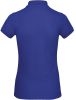 polo orgánico inspire mujer manga corta cobalt blue vista3